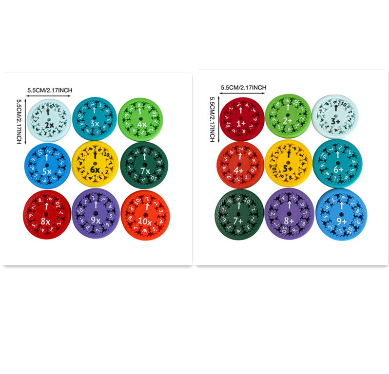 **Math Fidget Spinner – Fun Multiplication & Puzzle Toy for Kids**