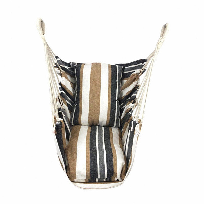 Hanging Hammock Chair – Indoor & Outdoor Swing for Adults & Kids