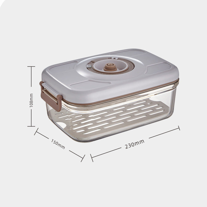 **Vacuum Food Storage Box – Airtight Container with Free Sealer**