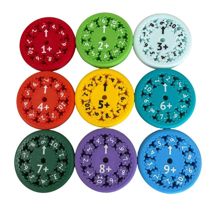 **Math Fidget Spinner – Fun Multiplication & Puzzle Toy for Kids**