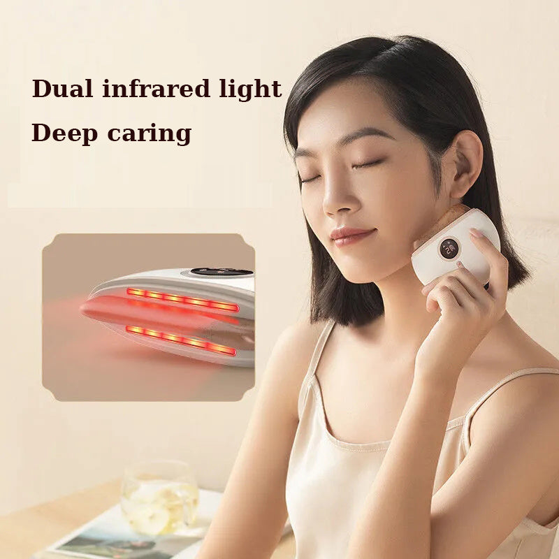 "Bianstone Electric Gua Sha – Face Lifting & Puffiness Remover"