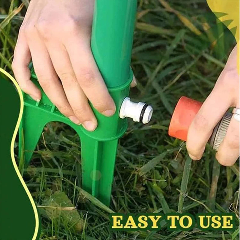 **Sunflower Garden Sprinkler – Adjustable Plastic Lawn & Garden Tool**