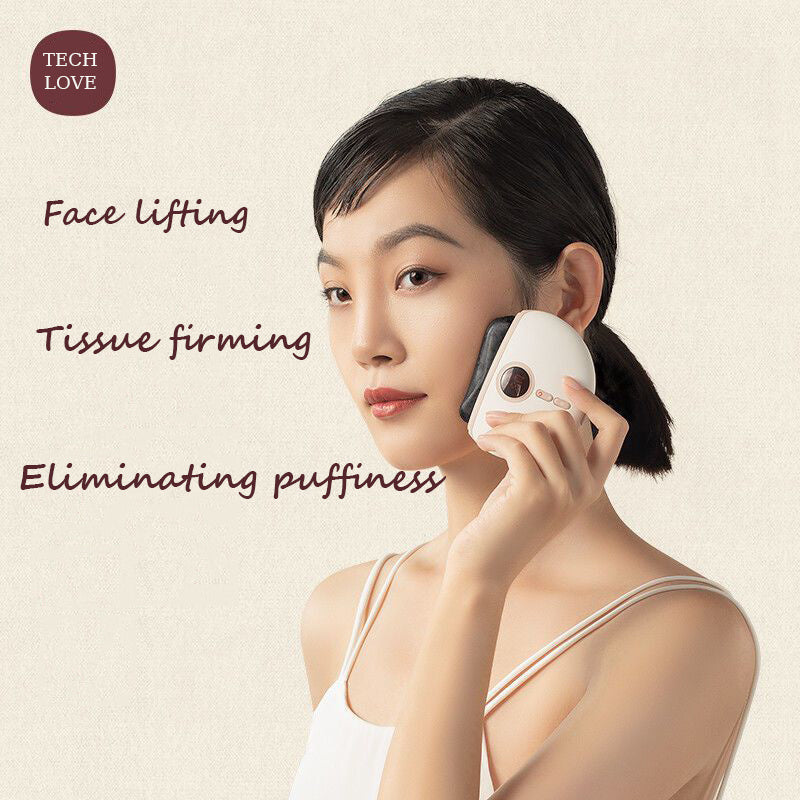 "Bianstone Electric Gua Sha – Face Lifting & Puffiness Remover"