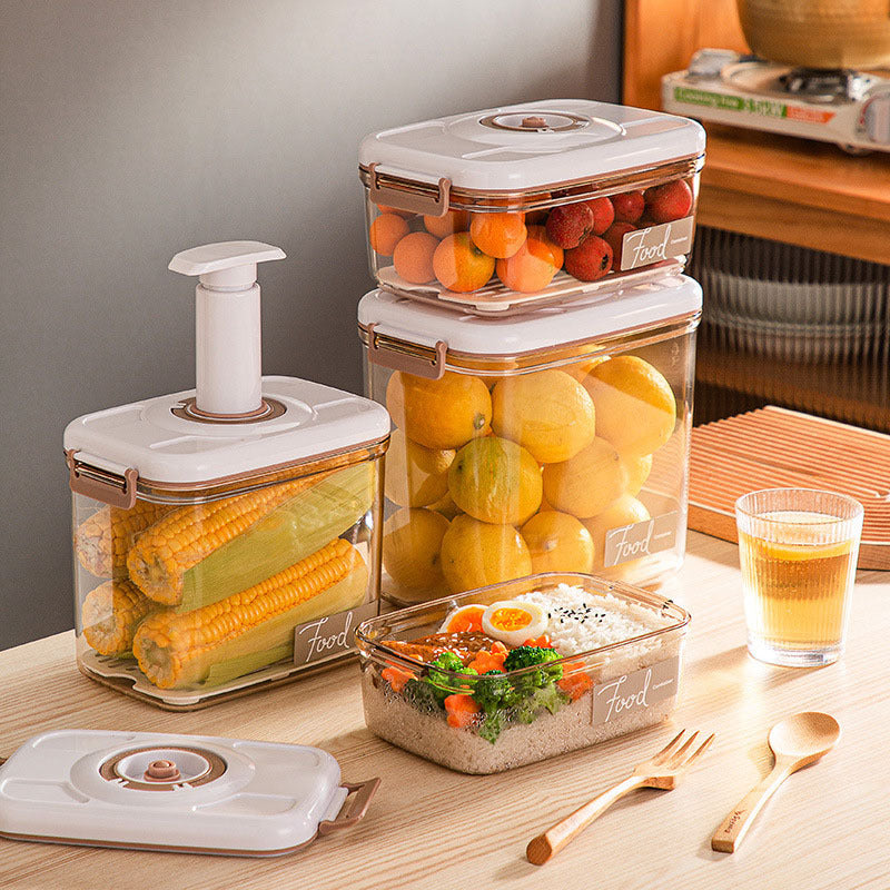 **Vacuum Food Storage Box – Airtight Container with Free Sealer**