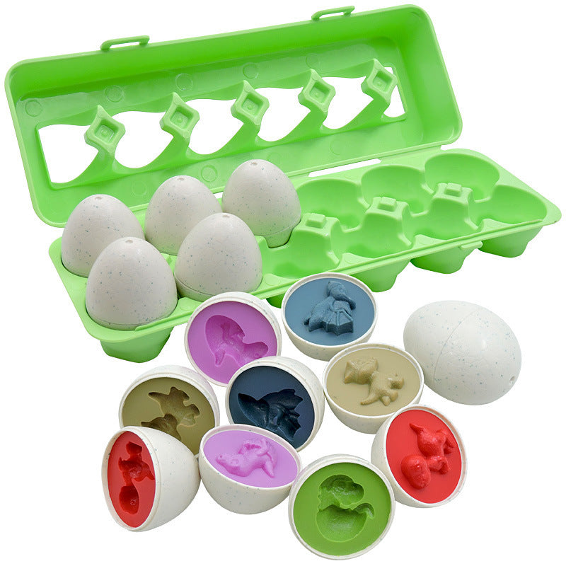 **Montessori Egg Toy – Shape Matching Educational Game for Kids & Toddlers**