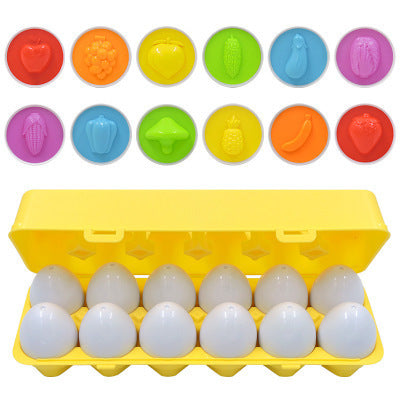 **Montessori Egg Toy – Shape Matching Educational Game for Kids & Toddlers**