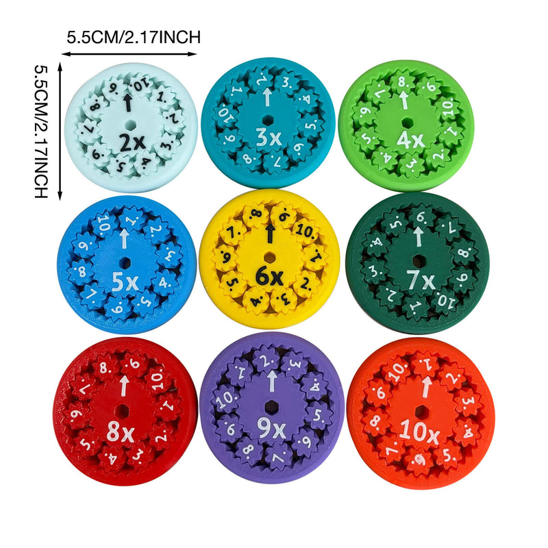 **Math Fidget Spinner – Fun Multiplication & Puzzle Toy for Kids**