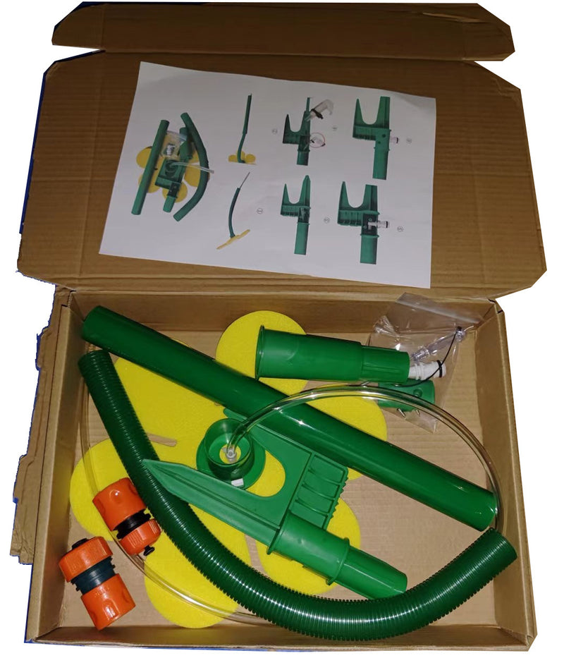 **Sunflower Garden Sprinkler – Adjustable Plastic Lawn & Garden Tool**