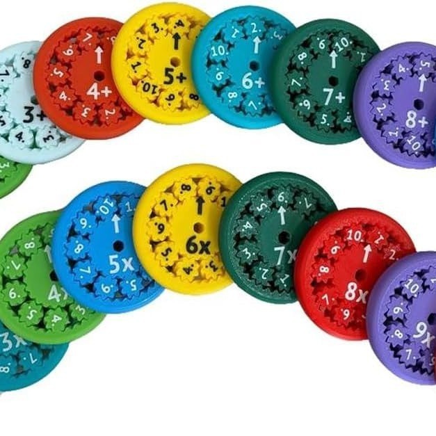 **Math Fidget Spinner – Fun Multiplication & Puzzle Toy for Kids**