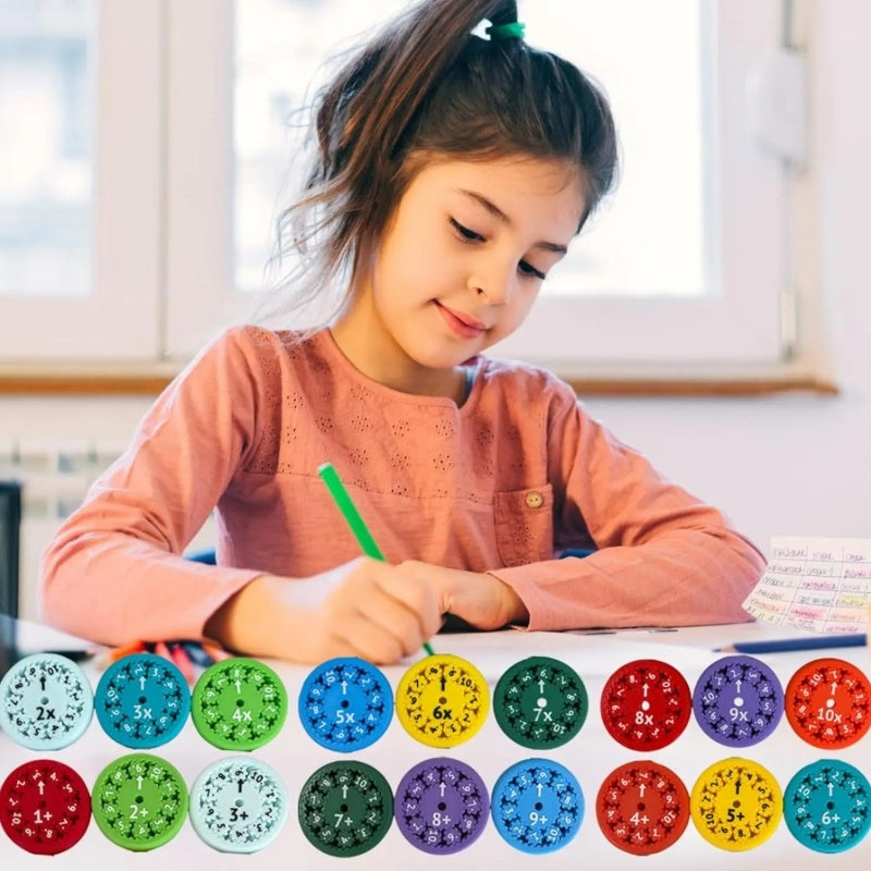**Math Fidget Spinner – Fun Multiplication & Puzzle Toy for Kids**