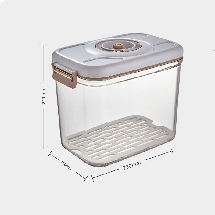 **Vacuum Food Storage Box – Airtight Container with Free Sealer**