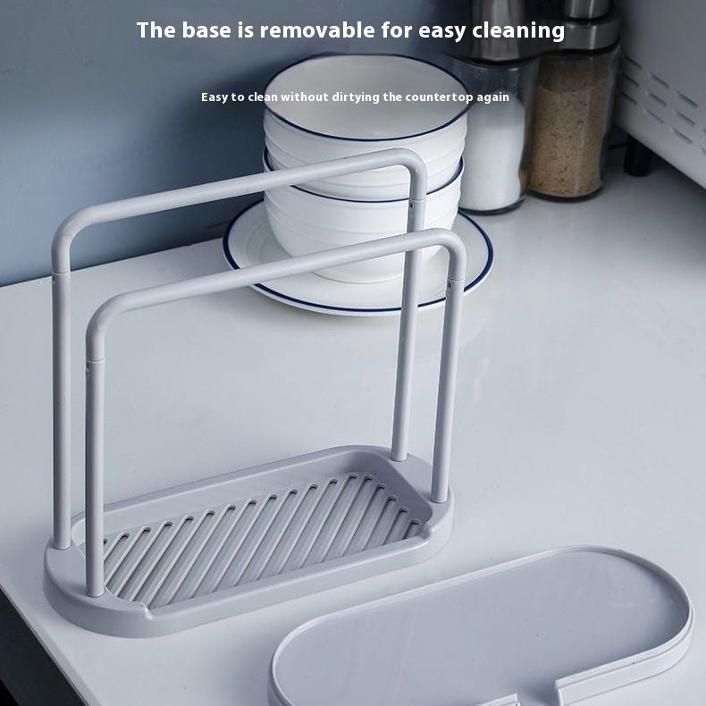 Kitchen Drain Rag Rack Home Storage