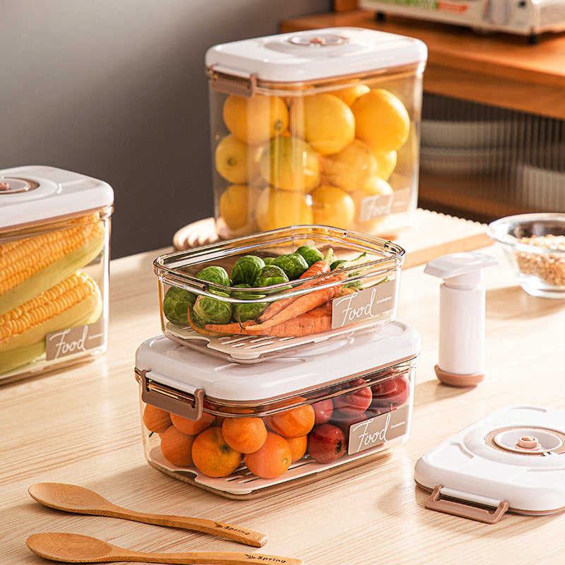 **Vacuum Food Storage Box – Airtight Container with Free Sealer**