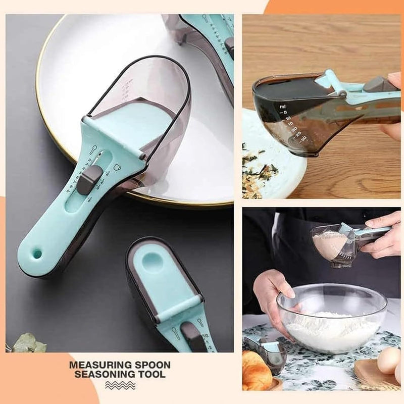 Reusable and eco-friendly measuring spoon for sustainable cooking